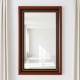 Зеркало серебро в багетной раме МСП-384